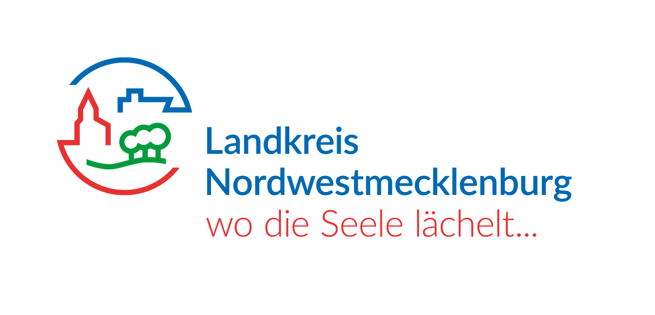 Logo mit Claim Landkreis Nordwestmecklenburg